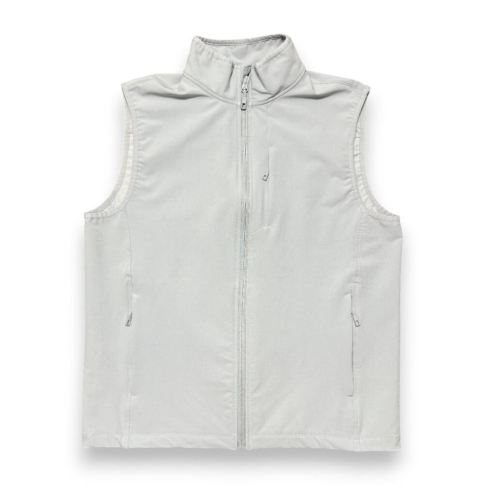32 Degrees Heat Men's Grey Softshell Vest Size Medium